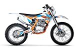 CENKOO K2 250cc Luftkühlung 21/18" Enduro Motocross Dirt Bike Weiß