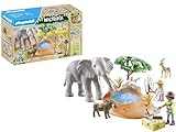 PLAYMOBIL Wiltopia 71294 Spritztour zum Wasserloch, aufregendes Safari-Erlebnis mit tierischem Lerneffekt, nachhaltiges Spielzeug für Kinder ab 4 Jahren