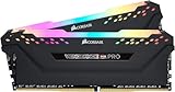 CORSAIR VENGEANCE RGB PRO 32GB (2x16GB) DDR4 3200(PC4-25600)C16 PC Arbeitsspeicher – schwarz