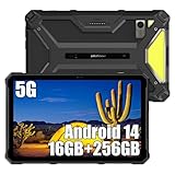 Ulefone Armor PAD 4 Ultra 5G Outdoor Tablet, 16GB+256GB Android 14 Tablet 10.36" FHD+, 11800mAh 33W Rugged Tablet PC, 50MP+32MP, 2 Speakers, IP68 Waterproof Tablet 4G LTE, 5G Tablet,OTG,GPS,NFC