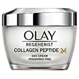 Olay Collagen Peptide 24 Tagescreme (50 g) mit Kollagen-Peptiden und Vitamin B3, Gesichtscreme Damen, Starke, Feuchtigkeitsspendend für strahlende Haut, ohne Parfum