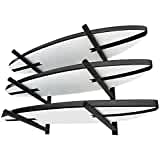 Two Stones Surfboard-Racks für die Wand, Surfbrett-Rack-Aufhänger funktioniert als Shortboard, Skimboard & Longboard-Aufhänger oder Ständer (CJ-OT2202) (3 Schichten)