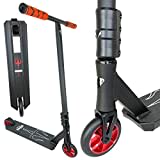 Anaquda Shiva Complete Park Stunt-Scooter T-Bar H=88cm 110mm Blade Rollen (schwarz/Rot Swirl)