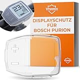 Bosch Purion Schutzhülle wasserdicht & transparent I Ebike Display Schutz gegen Kratzer & Wasser I E-Bike Monitor Displayschutz I transparente Fahrrad Computer Abdeckung I E Bike Zubehör