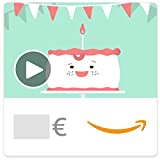 Digitaler Amazon.de Gutschein mit Animation (Geburtstagskostüm)