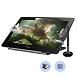 HUION Kamvas Pro 16 (4K) UHD Grafiktablett mit Display, 15,6 Zoll Drawing Tablet, Blendfrei Grafikmonitor mit Voll Laminiertem, Batterieloser Stift PW517, Zeichentablett für Chromebook, Windows & Mac