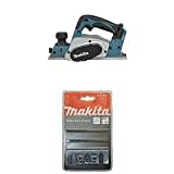 Makita DKP180Z Akku-Hobel 82 mm 18V (ohne Akku, ohne Ladegerät) + Wendemesser HM 82mm+Druckpl.