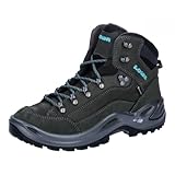 LOWA Damen Wanderschuhe Renegade GTX MID 321945 Asphalt/Türkis 40