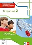 Green Line 2: Fit für Tests und Klassenarbeiten mit Lösungsheft und Mediensammlung Klasse 6 (Green Line. Bundesausgabe ab 2014)