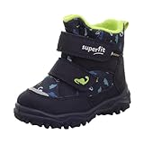 Superfit Jungen HUSKY1 warm gefütterte Gore-Tex Stiefel, BLAU/HELLGRÜN 8000