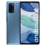 Blackview A100 Android 11 Smartphone ohne Vertrag 6,67 Zoll FHD+ Infinity-O Display 128GB/ 6GB RAM MTK P70 Octo-Core mit 18W 4.680mAh Akku, 12MP AI-Hauptkamera Dual SIM Handy - NFC/5G-Wifi, blau