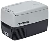 Dometic CoolFreeze CDF 36, tragbare elektrische Kompressor-Kühlbox/Gefrierbox, 31 Liter, 12/24 V für Auto, Lkw oder Boot mit Batteriewächter, Grau