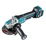 Makita DGA519Z 18 V Li-Ion LXT 125 mm bürstenloser X-Lock-Winkelschleifer – Batterien und Ladegerät nicht im Lieferumfang enthalten