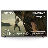 SONY BRAVIA 7 QLED (XR l Mini LED) 65 Zoll 4K HDR Google Smart TV (2024) | Gaming-Funktionen, IMAX Enhanced, Dolby Vision Atmos, Chromecast, AirPlay, 120Hz 65XR70