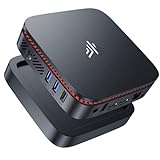 NiPoGi Mini PC Ιntel 12. Gen Alder Lake-N N100(Bis zu 3.4GHz) 16GB DDR4/512GB M.2 SSD,Mini Desktop PC WiFi 2.4G/5G,BT5.2/RJ45,Mini Computer 4K@60HZ UHD Dual Display,Micro PC für Büro/Unterhaltungs