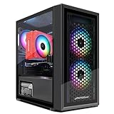 STGsivir-Gaming Desktop PC-GeForce GTX 750 Ti 4 GB,Intel i7 Xeon E5 bis zu 3,3 GHz RAM, 1 TB SSD, 600 M WLAN, BT 5.0, RGB Lüfter x 3, W10H64-Gaming Computer Tower-für Gamer und Streaming