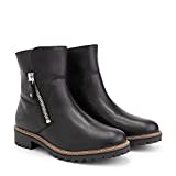 Travelin' Damen Vartae Lady Boot ankle Country Leder stiefeletten elegant - Schwarz 38