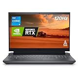 Dell G Series 5530 Gaming Laptop 15.6 FHD Display, Intel Core i5-13450HX, 16 GB DDR5 RAM, 512 GB SSD, NVIDIA GeForce RTX 3050 6 GB GDDR6, Windows 11 Home - Dark Shadow Grey