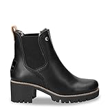 Panama Jack Damen Pia Trav Chelsea Boot, Schwarz, 37 EU