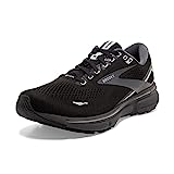 BROOKS Herren Ghost 15 GTX Sneaker, Black/Blackened Pearl/Alloy, 46.5 EU