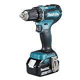 Makita DDF485RTJ Akku-Bohrschrauber 18, 0V, Blau/Silber