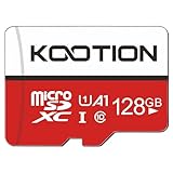 KOOTION 128GB SD Karte Class 10 Micro SD Card 128G Speicherkarte MicroSDXC Card Mini SD Karte Memory Card Klasse 10(A1 UHS-I U1) Speicher SD Karte für Kameras Handy Tablets Android Smartphones