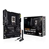 ASUS TUF Z790 PLUS - Intel LGA 1700 ATX VRM 20+1-Phasen-Motherboard, DDR4, fünf M.2-Steckplätze, PCIe 5.0, Thunderbolt 4 USB-Typ-C-Anschluss, Wi-Fi 6E, AI-Overclocking und Aura Sync RGB