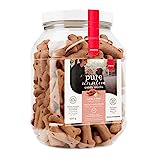 MERA pure sensitive Goody Snack, gesunde Leckerlis für sensible Hunde, Hundeleckerli aus Lachs und Reis, Hundesnack glutenfrei zum Training (600 g)