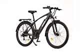 Nilox, E-Bike X7 Plus, Trekkingrad Mit Tretunterstützung, 80 km Reichweite, Bis Zu 25 km/h, 36 V 250 W Motor, 36 V- 13 Ah Lithium-Akku, 27,5" x 2,10" Halbprofilreifen