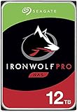 Seagate IronWolf Pro 12TB NAS interne Festplatte HDD - 3,5 Zoll SATA 6Gb/s 7200RPM 256MB Cache für RAID Netzwerk Attached Storage Data Recovery Service - frustfreie Verpackung