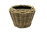 Van der Leeden Drypot® Pflanzkübel Rattan grau, D57 x H43 cm