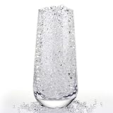 Wisyoth Wasserperlen Durchsichtig, 80.000 Stück Deko Wasserkugeln Water Beads für Schwimmende Perlen, Pflanzen in Vase, Schwimmende Kerzen, Hochzeits-Mittelstück, Vasenfüller