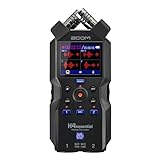 Zoom H4essential Handy Recorder | 4-Spur 32-Bit float | verbesserte X/Y-Mikrofone | 2 XLR/TRS-Eingänge | Aufnahme von Live-Musik | Podcasts | Filmton | Content | Audiobedienungsführung | schwarz