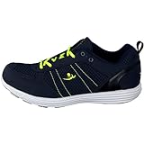 chung shi Herren Duxfree Nassau Schnürhalbschuhe, Navy/Lime, 43 EU