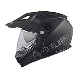 MTR SX-1 Evo Integral- & Crosshelm, ECE 22.06 Geprüfter Motorradhelm, Getönte Sonnenblende Integriert, Crosshelm mit Visier, Motorrad Helm mit Belüftung, Inklusive Wind- & Atemabweiser, XL