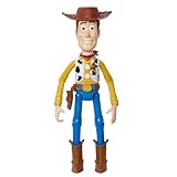 Mattel Disney Pixar -Große Disney Pixar Woody-Actionfigur, ca. 31 cm, super bewegliche, detailgetreue Sammelfigur aus Toy Story, Spielzeug für Kinder ab 3 Jahren HFY26