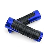 KSHSAA Für NIU N1 N1S M1 U1 M+ Ngt U+ A/B NQi MQi UQi GT/GTS 2018-2023 7/8" 22MM Motorradzubehör Handgriffe Griff Bar Anti-Rutsch Mehrfarbig (Farbe : Blau)