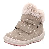 Superfit Mädchen Groovy 2.0 Warm Gefütterte Gore-tex Schneestiefel, Beige 4000, 29 EU Weit