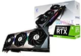 MSI Gaming GeForce RTX 3090 Ti 24GB GDRR6X 384-Bit HDMI/DP Nvlink Tri-Frozr Ampere Architecture OC Grafikkarte (RTX 3090 Ti SUPRIM X 24G)