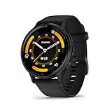 Garmin Venu 3 renewed – GPS-Fitness-Smartwatch mit Bluetooth Telefonie und Sprachassistenz, Ultrascharfes 1,4 Zoll/ 1,2 Zoll AMOLED-Touchdisplay, Pay und Rollstuhlmodus, Generalüberholt