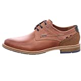 Fretz Men Andrew Derby | Herren Halbschuhe mit GORE-TEX | Schnürschuhe, atmungsaktiv & wasserdicht | Freizeit & Business, auch als Anzugschuhe | Schweizer Schuhtradition | Caramel, Größe: 46 EU