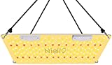 Niello 2000W LED Grow Lampe 440 LEDs Pflanzenlampe Vollspektrum mit IR, High PPFD Sunlike LED Grow Light für Zimmerpflanzen Gemüse und Blumen von 120 * 120cm