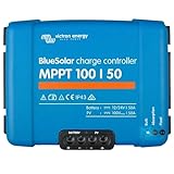 Victron Energy BlueSolar MPPT Laderegler - Solar Laderegler - 100V 50 Amp 12/24-Volt