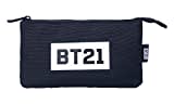 Grupo Erik Mäppchen BT21 Coole Federmappe 3fach - Stift Etui Schule - Federmäppchen Mädchen Schlampermäppchen Jungen Federtasche 3 fächer - Offizieller BT21 Merch