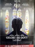 Gelobt sei Gott - Melvil Poupaud - Swann Arlaud - Filmposter A1 84x60cm gefaltet