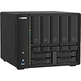 QNAP TS-932PX-4G 9 Bay (5 + 4) Desktop NAS Gehäuse - 10GbE SFP+ und 2.5GbE Konnektivität - 5 x 3.5-Zoll & 4 x 2.5-Zoll Festplattenschächte