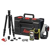 Leica DISTO X6-P2P Paket – Ultimatives Laser Entfernungsmesser Set mit Leica DST 360-X Adapter, TRI 120 Stativ und GZM 3 Zieltafel im Koffer (Innen- und Außenbereich)