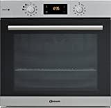 Bauknecht BAR2S K8 V2 IN Dampf-Backofen inklusive 2-fach Backauszug/A+/71 L Maxi-Garraum/Heißluft/Gentle Steam mit Feuchtigkeitszugabe/Einfaches Reinigen mit SmartClean-Innenraum, Edelstahl