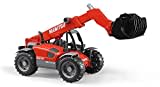 bruder 02125 - Manitou Teleskoplader MLT 633-1:16 Baufahrzeug Baumaschine Stapler Radlader