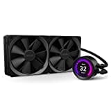 NZXT Kraken Z63 280 mm - RL-KRZ63-01 - AIO RGB CPU Liquid Cooler - Customizable LCD Display - Improved Pump - Powered by CAM V4 - RGB Connector - Aer P 140 mm Radiator Fans (2 Included)